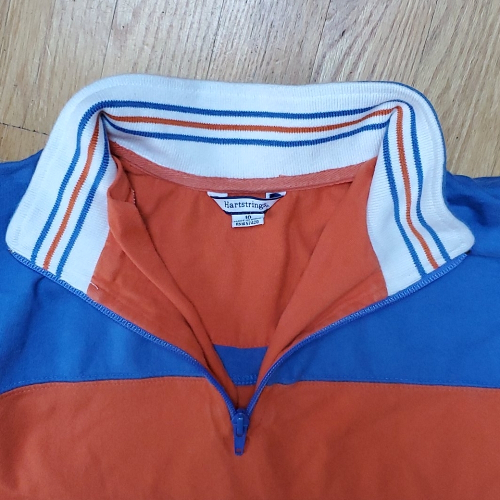 Hartstrings Striped Half-zip Pullover - Picture 3 of 4